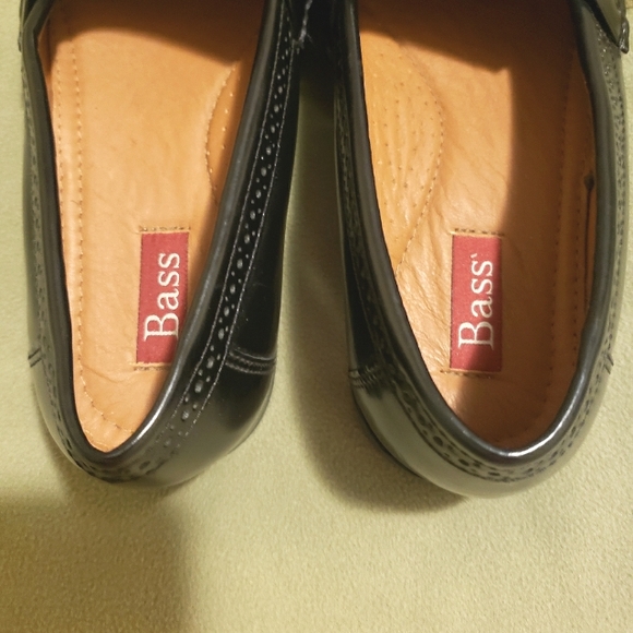 Bass Grammer Tasseled Men's Shoes Sz-8.5 Black - Picture 5 of 10